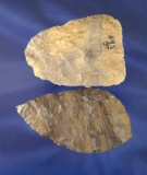 Pair of Onondaga Chert points found in Summit Co., Ohio.  Ex. Dick Prexta collection.