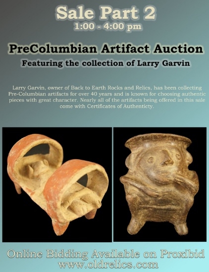 PreColumbian Artifact Auction - Premiere Auctions