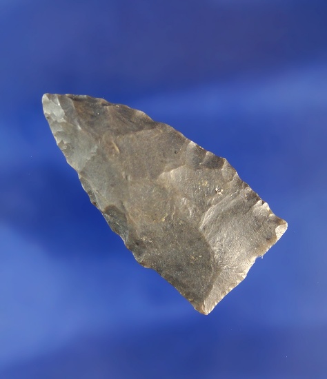 1 15/16" Paleo Stemmed Dart point found in New York