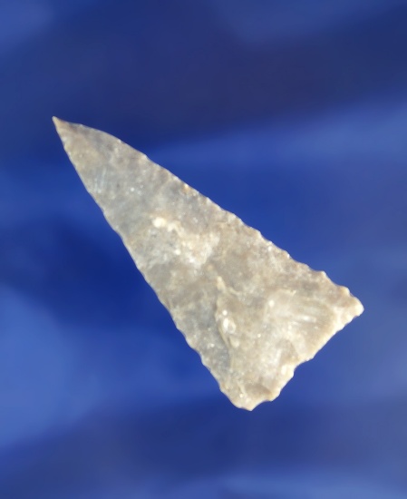 2 3/16" nicely beveled Triangle Knife found in Texas.