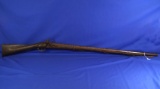 Flint Lock Musket 37 inch barrel .75 caliber.  Rough condition. 