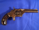 Smith & Wesson .22 caliber 7 Shot Revolver w/ flip barrel. Action does not work/Cyl Pin Missing