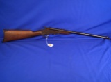 Remington Model 6 Falling Block .22 caliber Single Shot Rifle with rear flip up peep sight.