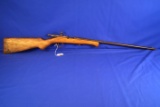 Iver Johnson Model X Single Shot .22 caliber Bolt Action Rifle. Bolt carrier broken.