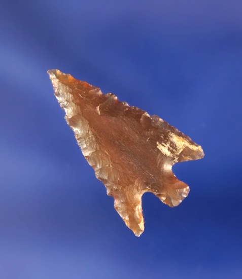 1 1/16" Columbia Plateau - honey colored agate. Found near  Columbia River by Kaye Don Bruce.