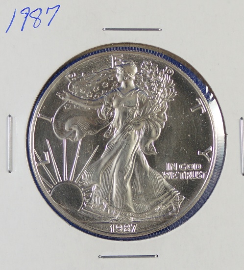 1987 American Silver Eagle BU