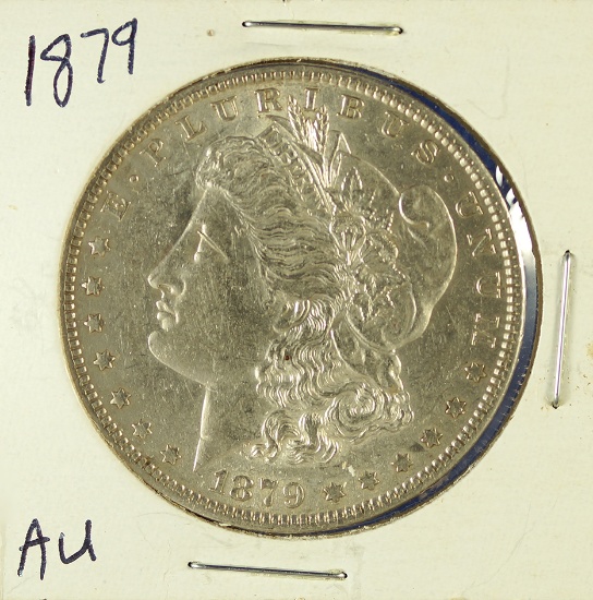 1879 Morgan Silver Dollar AU