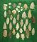 Large group of field found Arrowheads from the Peoria/Marshall Counties area of Illinois