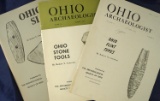 3 Volumes of Ohio Archaeologist from the 1960's.