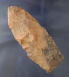 Heavy River patina on this 5 inch Blade  found near the Santa Fe River, Alachua Co., Florida.