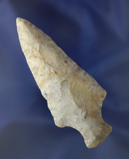 3 5/16" Ashtabula made from Flint Ridge Flint found in Lake Co.,  Ohio. Bennett COA.