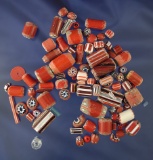 Nice group of assorted old beads.