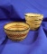 Pair of tightly woven miniature Baskets. Largest is 2 3/4