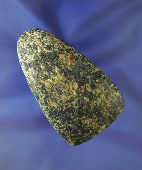 Great color and polish on this 2 7/8" Miniature Celt found along Lake Erie, Lake Co., Ohio.