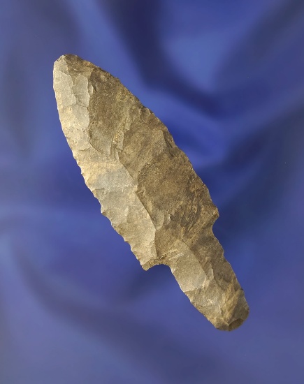 2 15/16" long stem Waubessa found in Stuart Co.,  Tennessee made from Dover Flint.