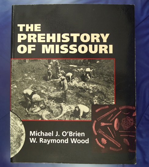 Softcover book: "The Prehistory of Missouri" by O'Brien, Wood.