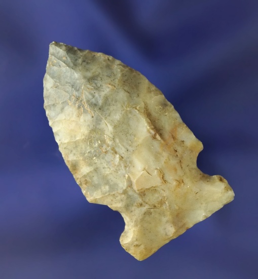 2" Archaic Side Notch Point found in Ashland Co., Ohio.  Ex. Sauer.