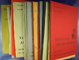 Group of 26 Tennessee Archaeologist, published by The Tennessee Archaeological Society.