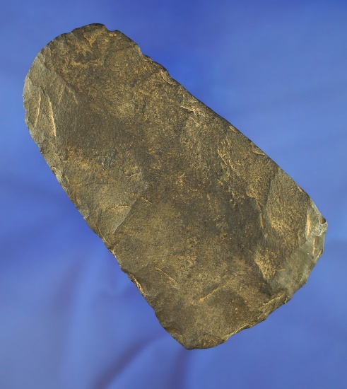 5 1/16" Celt reported to have been found at Spiro Mound, Leflore Co., Oklahoma. Dickey COA