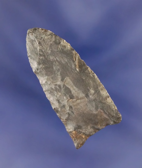 2 1/6" Coshocton Flint fluted Paleo Clovis found in southern Ohio.