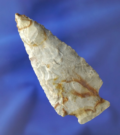 4" Ashtabula - Flint Ridge Flint found in Ohio. Ex. Col. Raymond Vietzen collection.  Dickey COA.