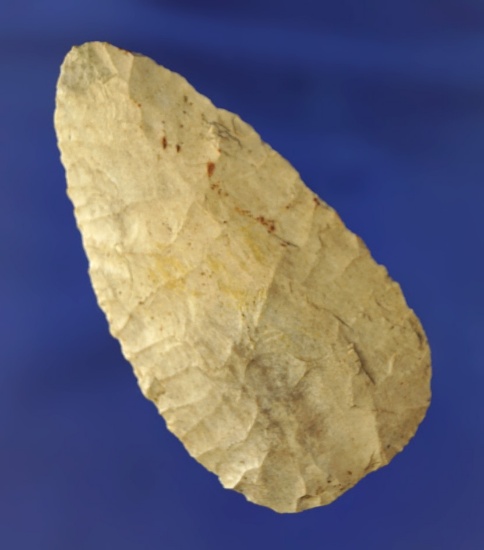 2 7/16" very nicely flaked Flint Blade found in Ohio.