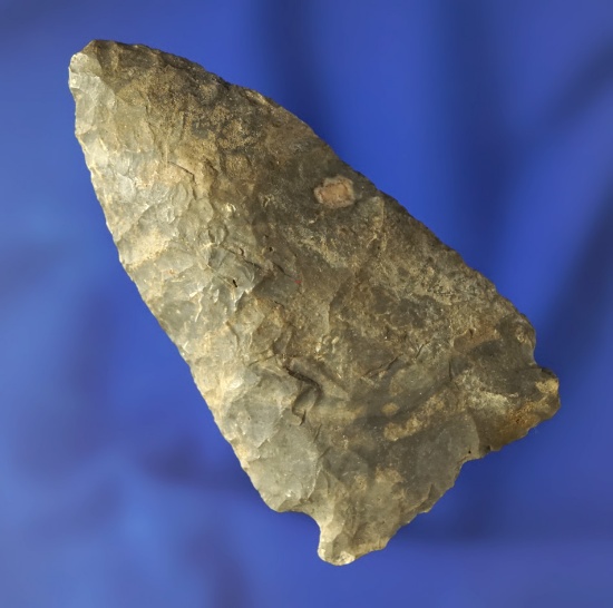 2 5/8" Meadowood made from Bayport chert found in Michigan. Ex. Phil Waigel collection.