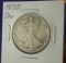 1917-D Obverse Walking Liberty Half Dollar G