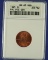 1995 Double Die Obverse Cent Certified MS 65 Red by ANACS