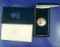 1991-P Proof Korean War Memorial Commemorative Silver Dollar in Original Box with COA