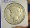 1922-D Peace Silver Dollar F