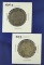 1909-S and 1912-D Barber Half Dollars G