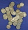 48 Assorted Mercury Dimes G-XF