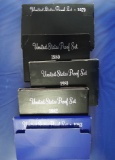 1979, 1980, 1981, 1982 and 1983 Proof Sets in Original Boxes