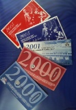 2000, 2001 and 2005 Mint Sets in Original Envelopes