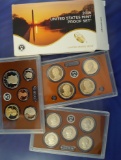 2015 14 Coin Proof Set in Original Box with COA