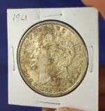 1921 Morgan Silver Dollar AU