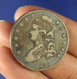 1835 Draped Bust Half Dollar VF