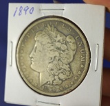 1890 Morgan Silver Dollar VG