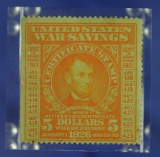 Rare 1920 United States War Savings Certificate Stamp Nice Condition