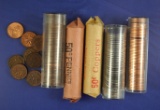 Over 200 Canadian Cents 1965 or Before 3 Rolls Are 1965 Uncirc & 30 Canadian Nickels 1924-1965