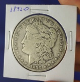 1892-O Morgan Silver Dollar F