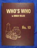 Book: “Who’s Who in Indian Relics No. 10” by  Weidner, first edition.