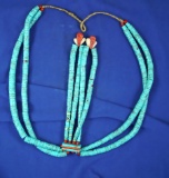 Contemporary  Beaded Necklace that is 20