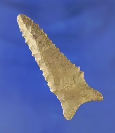 2 5/8" Dalton made from Dover Flint found in northern Alabama.