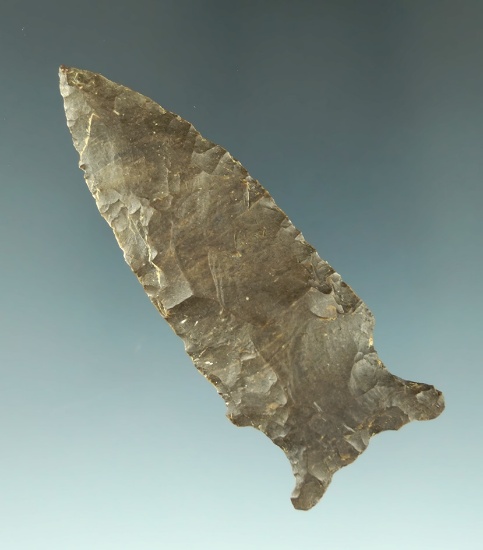 2 13/16" well patinated Sidenotch found in Delaware Co., Ohio near Alum Creek.