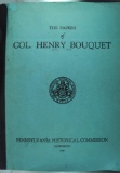 1940 book on frontier forts & trails in Pennsylvania titled 