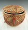 Beautifully crafted contemporary Cherokee basket which is 9