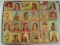 Set of 24 Indian chewing gum trading cards in very nice condition.