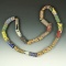 Excellent strand of old Venetian Millefiori trade beads. TNice large beads -make an excellent displa